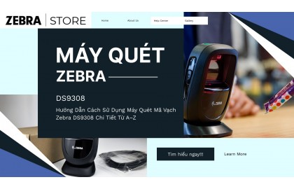 Hướng Dẫn Cách Sử Dụng Máy Quét Mã Vạch Zebra DS9308 Chi Tiết Từ A–Z